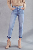 Sharon High Rise Slim Jeans